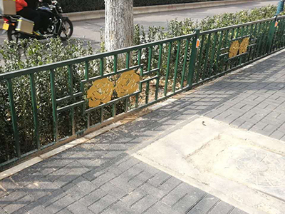 鋅鋼草坪護欄圖片2