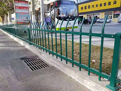 噴塑草坪護欄圖片2